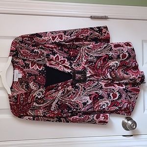 Dress barn dressy knit top